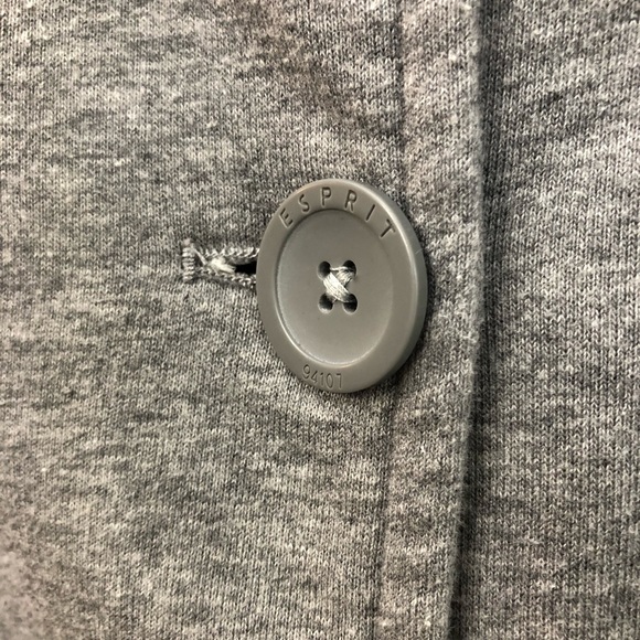 Esprit women’s soft grey belted jacket - Picture 8 of 12